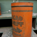 ancienne boite metal cacao Korff , chocolat ( modele 2 )