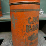 ancienne boite metal cacao Korff , chocolat ( modele 2 )