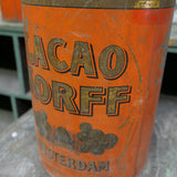 ancienne boite metal cacao Korff , chocolat ( modele 2 )