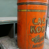ancienne boite metal cacao Korff , chocolat