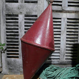 Metal mooring buoy, maritime marker