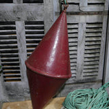 Metal mooring buoy, maritime marker