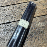 6 black conical candles, Ciergerie des Premontrés