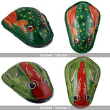 Ensemble de 8 jouets en tôle grenouille cliquetante