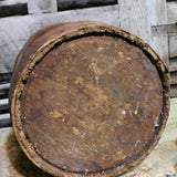 ancienne baratte a beurre, ideal cache pot