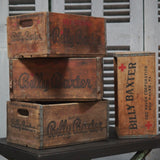 1 large wooden crate from Billy Baxter Brewery