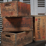 1 large wooden crate from Billy Baxter Brewery