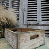 wooden crate, American brewery, 7up soda