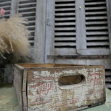 wooden crate, American brewery, 7up soda