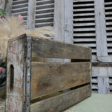wooden crate, American brewery, 7up soda