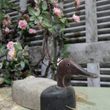 Wooden duck decoy for hunting / ref 6