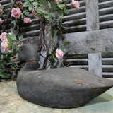 Wooden duck decoy for hunting / ref 7