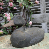 Wooden duck decoy for hunting / ref 7
