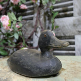 Wooden duck decoy for hunting / ref 8