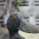 Wooden duck decoy for hunting / ref 8