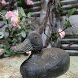 Wooden duck decoy for hunting / ref 8