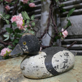 Wooden duck decoy for hunting / ref 9