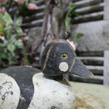 Wooden duck decoy for hunting / ref 9