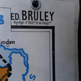 ancienne affiche scolaire Benelux N° 59 Bruley