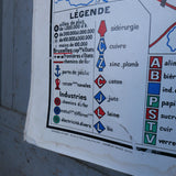 ancienne affiche scolaire Benelux N° 59 Bruley