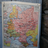 Vintage school poster USSR and Finland No. 34