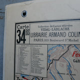 Vintage school poster USSR and Finland No. 34