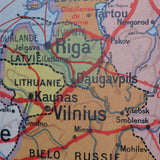 Vintage school poster USSR and Finland No. 34