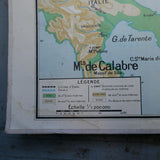 ancienne affiche scolaire etats balkaniques Vidal Lablache N°33