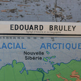 ancienne affiche scolaire Asie physique N°101 Bruley