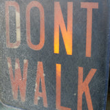 Don t walk American vintage fire plate USA / don t walk