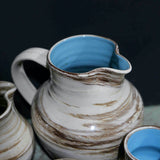 Lot de 4 ceramiques assorties pichets et vase