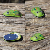 Ensemble de 8 jouets en tôle grenouille cliquetante