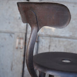 Nicolle chair, 3 legs, first model, "also known as whale tail"