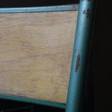 serie de 6 chaises d'ecole Mullca patine d'origine