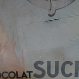 ancienne publicité carton chocolat suchard