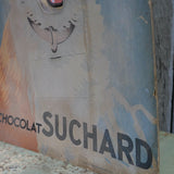 ancienne publicité carton chocolat suchard