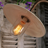 col de cygne applique lampe de cour traditionnelle tres grand exterieur
