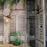 Gooseneck wall lamp, traditional courtyard lamp, very large, outdoor