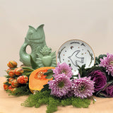 Vase pichet poisson gm matcha L16,5 P11 H25,3cm