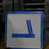 Enamel sign indicating Russian factory smoker ref C100