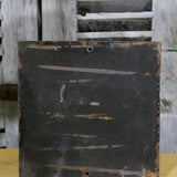 Enamel sign indicating Russian factory fire extinguisher ref C102