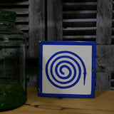 Enamel sign indicating Russian factory pipe ref C105