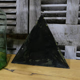 Plaque emaillee signalitique usine russe triangle danger ref T11