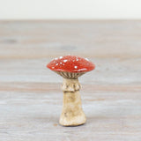Déco Champignon Rustique, 8,1 cm