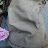 vache à eau, ancien seau pliable en tissu de l'armée francaise