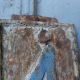 cast iron kilometer marker 1