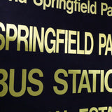 Great decor! Very large kakemono (hanging scroll) for a London bus route, from the 80s/90s, in its original condition.