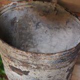 Ancien godet industriel grande longueur