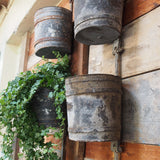 Ancien godet industriel grande longueur