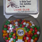 Distributeur à bonbon Ford Ball Gum 1950 lions club